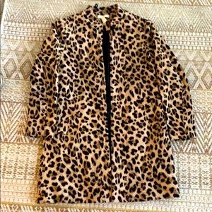 Cheetah Print HM Coat Size 10